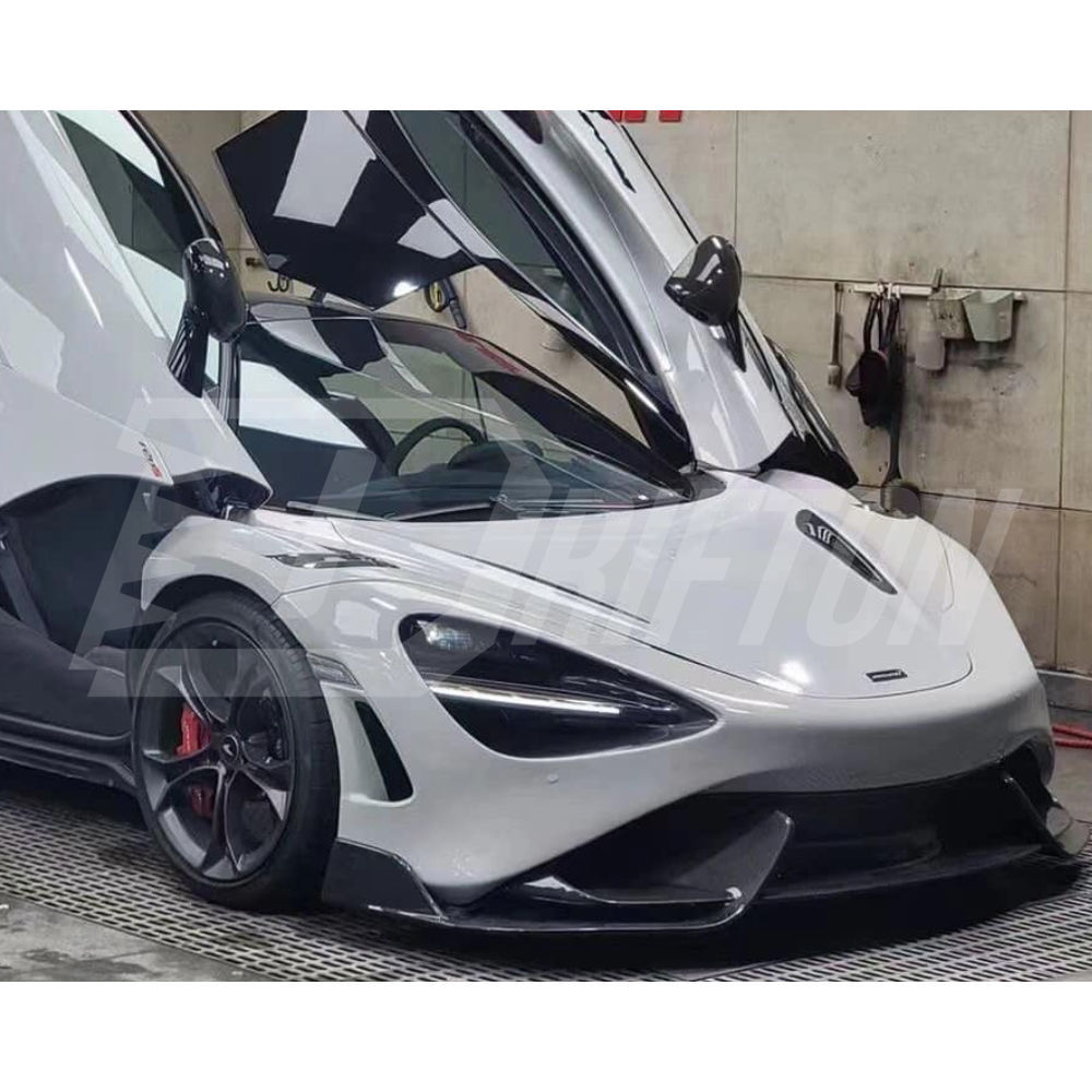 765LT Style Dry Carbon Fiber With Portion Primer Fenders For Mclaren 720S 2017-2023