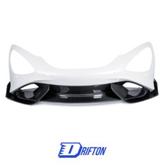 765LT Style Dry Carbon Fiber With Portion Primer Front Bumper For Mclaren 720S 2017-2023