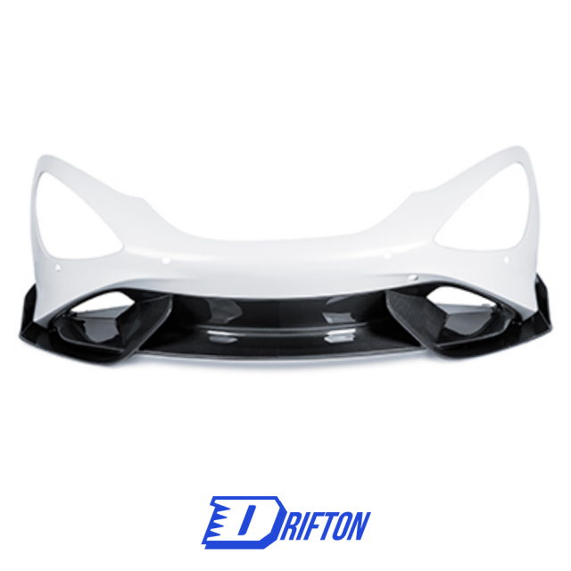 765LT Style Dry Carbon Fiber With Portion Primer Front Bumper For Mclaren 720S 2017-2023
