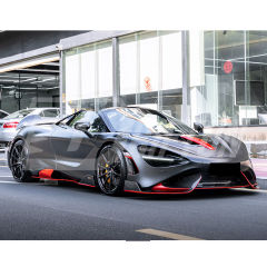 765LT Style Dry Carbon Fiber With Portion Primer Front Bumper For Mclaren 720S 2017-2023