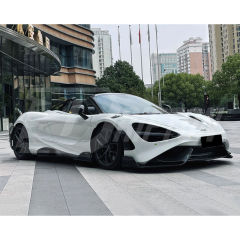 765LT Style Dry Carbon Fiber With Portion Primer Side Skirt For Mclaren 720S 2017-2023