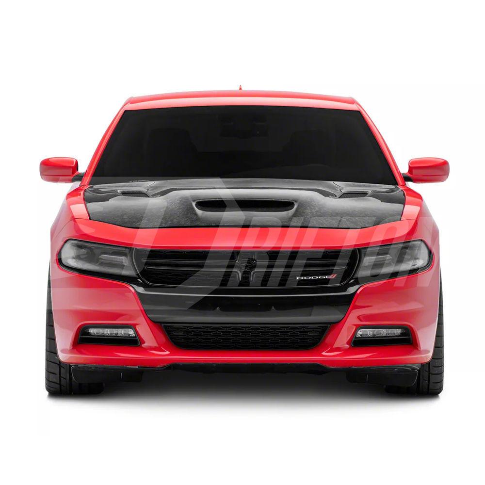 RedEye Style Carbon Fiber Hood For Dodge Charger 2015-2023
