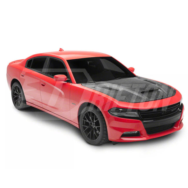 RedEye Style Carbon Fiber Hood For Dodge Charger 2015-2023