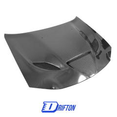 SRT Hellcat Style Carbon Fiber Hood For Dodge Charger 2015-2023