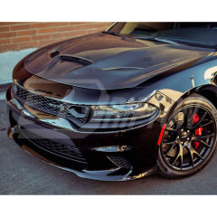 SRT Hellcat Style Carbon Fiber Hood For Dodge Charger 2015-2023
