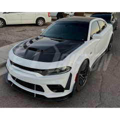 V3R Style Carbon Fiber Hood For Dodge Charger 2015-2023