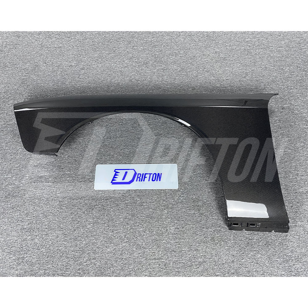 Hellcat Style Carbon Fiber Front Fenders For Dodge Challenger 2015-2023