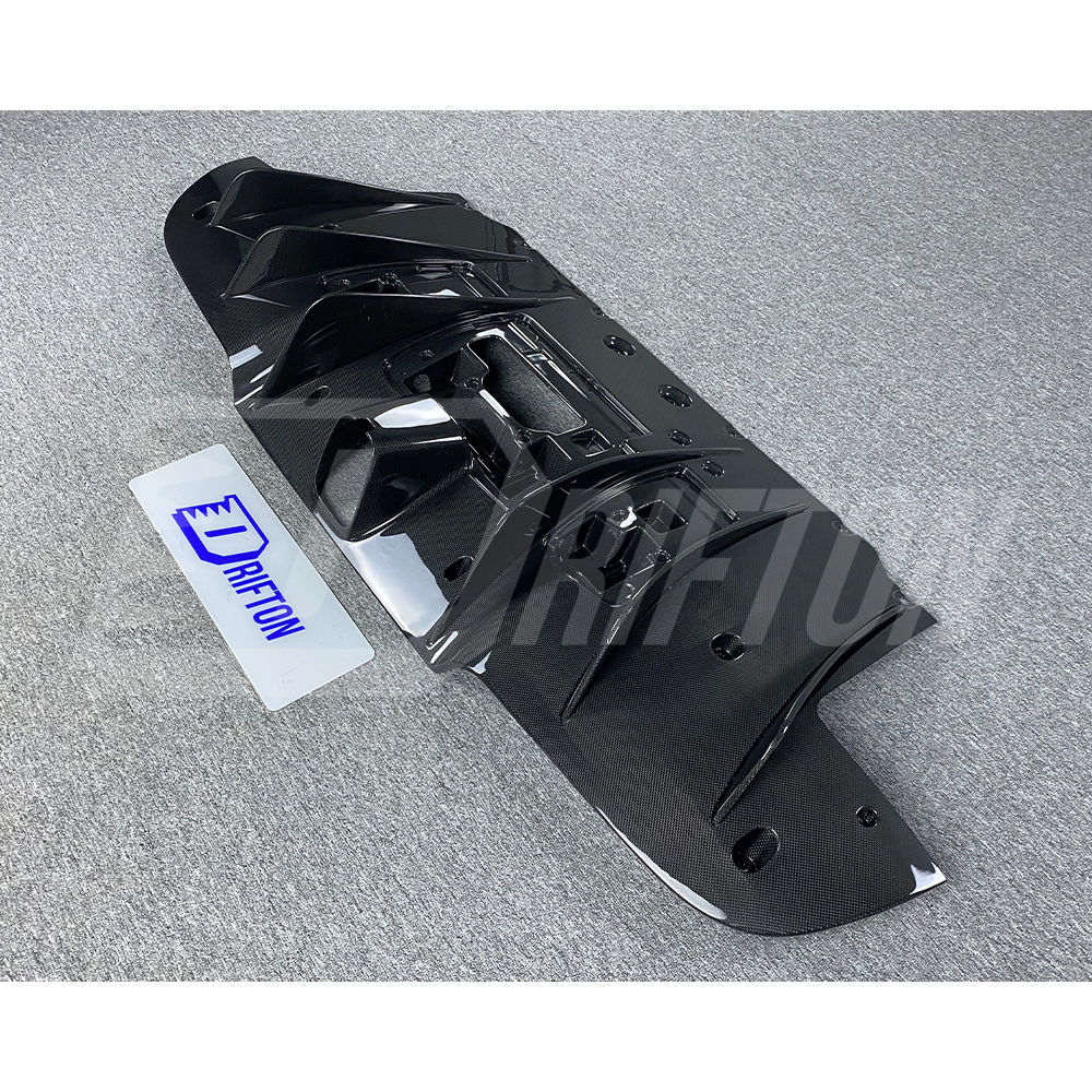 Novitec Style Dry Carbon Fiber Rear Diffuser For Ferrari 488 GTB Spider 2015-2018