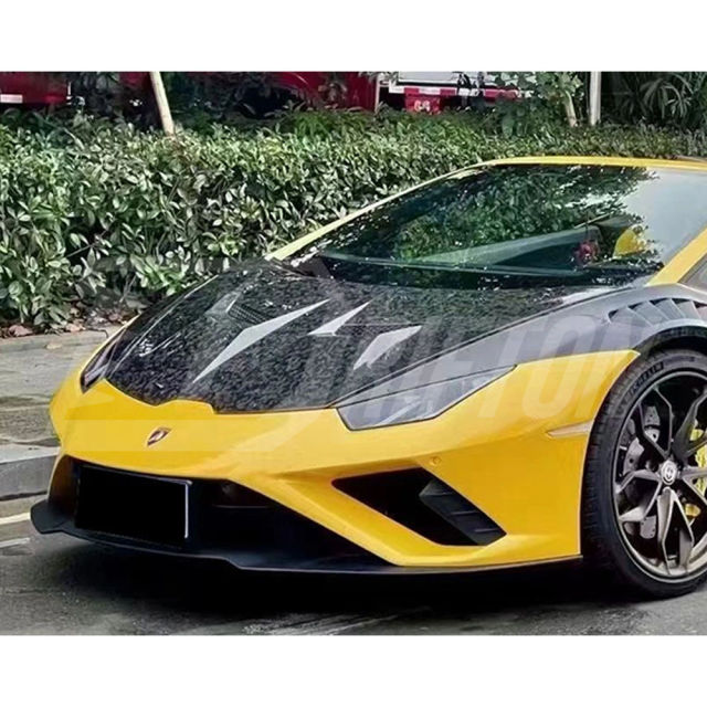 Vorsteiner Style Dry Forged Carbon Fiber Hood For Lamborghini Huracan LP610 & LP580 & EVO & Tecnica 2014-2025