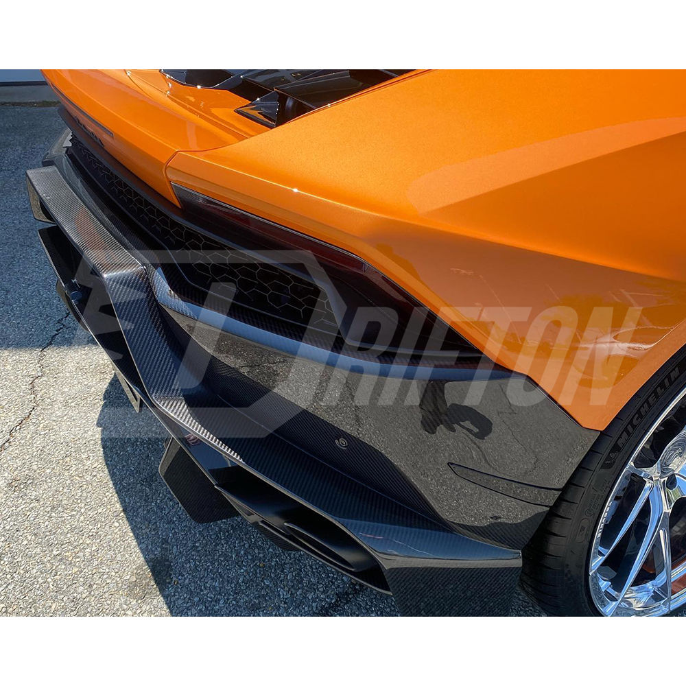 Vorsteiner Style Dry Carbon Fiber Rear Bumper For Lamborghini Huracan LP580 & LP610 2014-2019