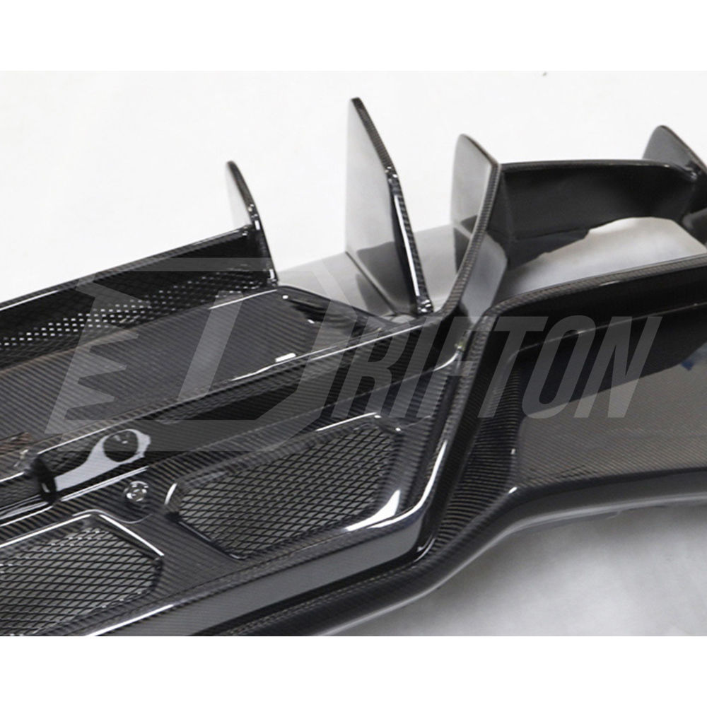 Vorsteiner Style Dry Carbon Fiber Rear Bumper For Lamborghini Huracan LP580 & LP610 2014-2019