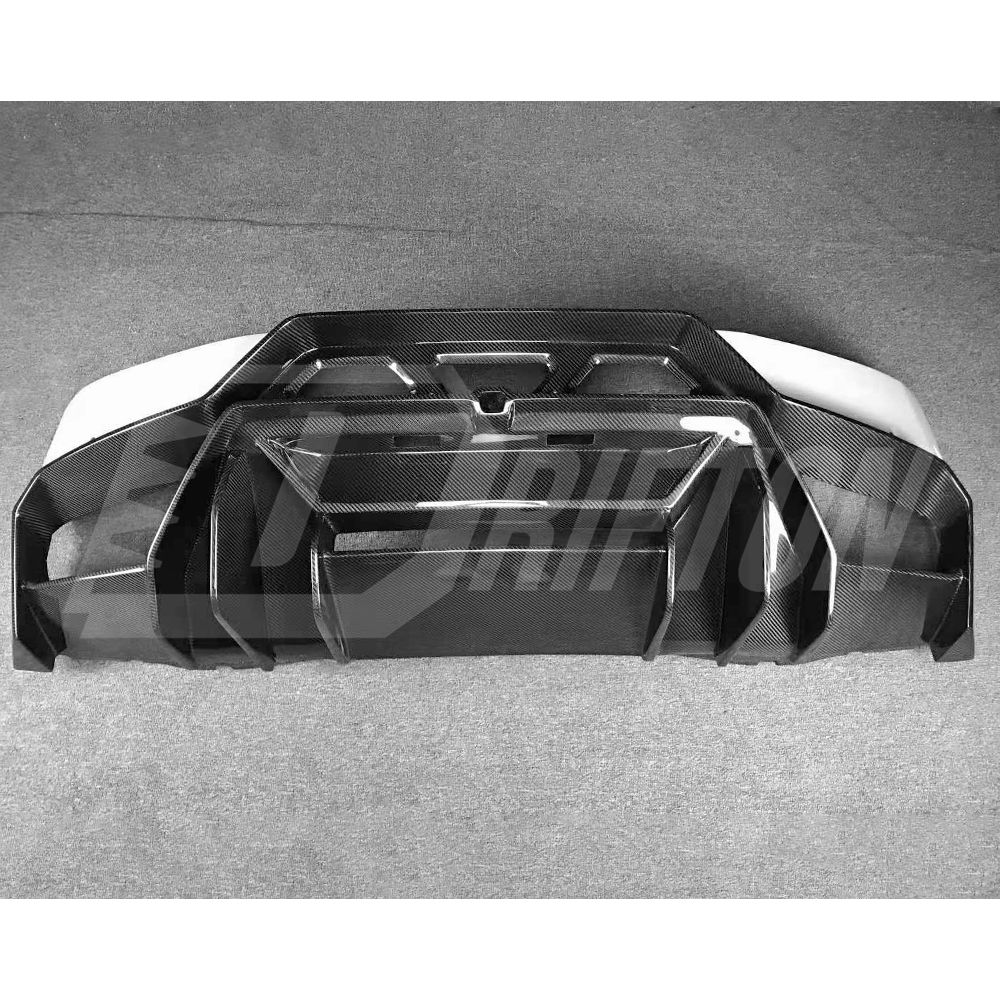 Vorsteiner Style Dry Carbon Fiber With Portion Primer Rear Bumper For Lamborghini Huracan LP580 & LP610 2014-2019