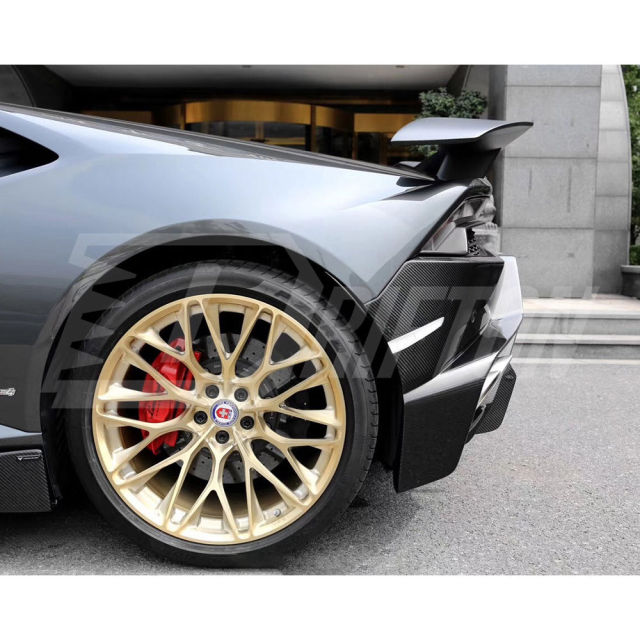 Vorsteiner Style Dry Carbon Fiber Rear Bumper For Lamborghini Huracan LP580 & LP610 2014-2019