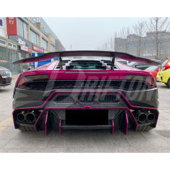 Vorsteiner Style Dry Carbon Fiber Rear Bumper For Lamborghini Huracan LP580 & LP610 2014-2019