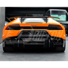 Vorsteiner Style Dry Carbon Fiber With Portion Primer Rear Bumper For Lamborghini Huracan LP580 & LP610 2014-2019