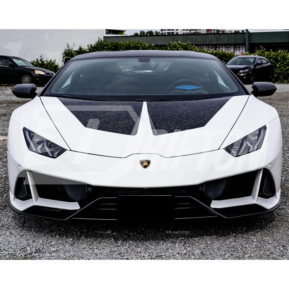 1016 Style Forged Dry Carbon Fiber Hood For Lamborghini Huracan LP610 & LP580 & EVO & Tecnica 2014-2025