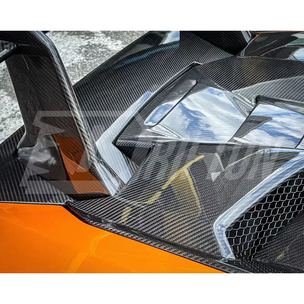 Performance Style Forged Dry Carbon Fiber Rear Engine Cover For Lamborghini Huracan LP610 & LP580 & EVO & Tecnica 2014-2025