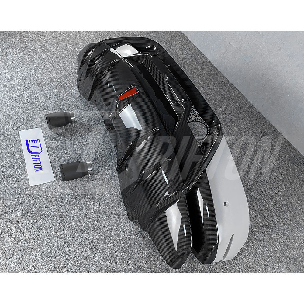 Performante Style Dry Carbon Fiber with Portion Primer Conversion Body Kits For Lamborghini Huracan LP610 & LP580 2014-2019
