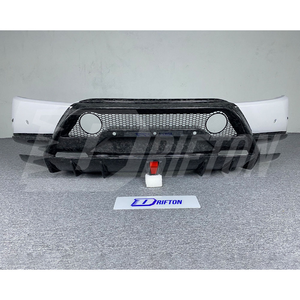 Performante Style Forged Dry Carbon Fiber With Portion Primer Rear Bumper For Lamborghini Huracan LP610 & LP580 2014-2019