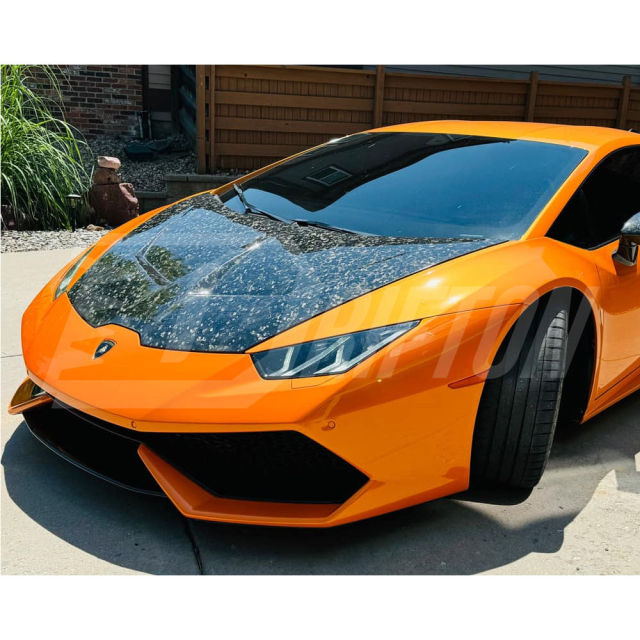 1016 Style Forged Dry Carbon Fiber Hood For Lamborghini Huracan LP610 & LP580 & EVO & Tecnica 2014-2025