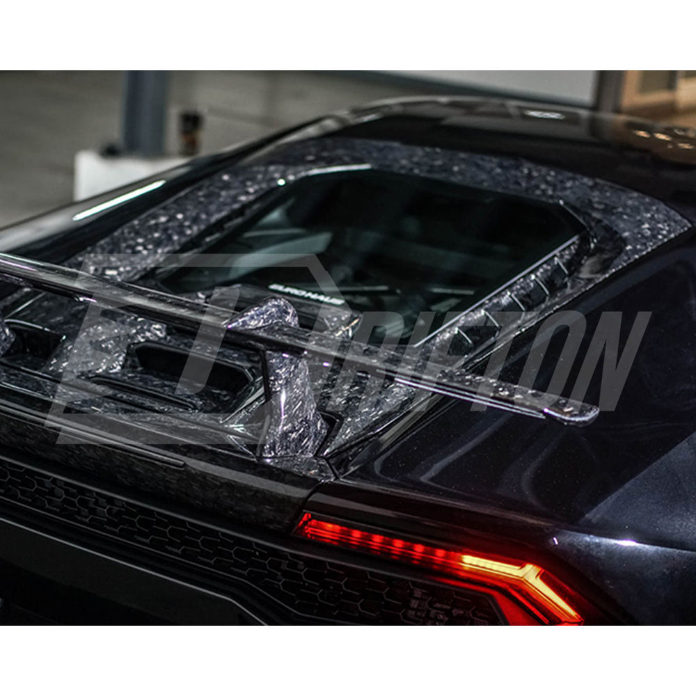 Performance Style Forged Dry Carbon Fiber Rear Engine Cover For Lamborghini Huracan LP610 & LP580 & EVO & Tecnica 2014-2025