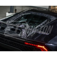 Performance Style Forged Dry Carbon Fiber Rear Engine Cover For Lamborghini Huracan LP610 & LP580 & EVO & Tecnica 2014-2025