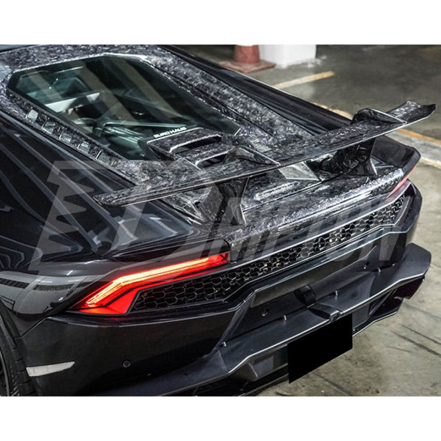 Performance Style Forged Dry Carbon Fiber Rear Engine Cover For Lamborghini Huracan LP610 & LP580 & EVO & Tecnica 2014-2025