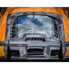 Performance Style Forged Dry Carbon Fiber Rear Engine Cover For Lamborghini Huracan LP610 & LP580 & EVO & Tecnica 2014-2025