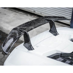 Performante Style Dry Carbon Fiber Rear Spoiler Wing With Trunk Lid For Lamborghini Huracan LP610 & LP580 & EVO & Tecnica 2014-2025