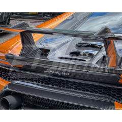 Performante Style Dry Carbon Fiber With Portion Primer Rear Bumper For Lamborghini Huracan LP610 & LP580 2014-2019
