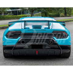 Performante Style Forged Dry Carbon Fiber With Portion Primer Rear Bumper For Lamborghini Huracan LP610 & LP580 2014-2019