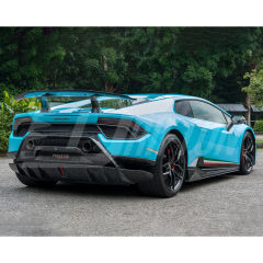Performante Style Forged Dry Carbon Fiber With Portion Primer Rear Bumper For Lamborghini Huracan LP610 & LP580 2014-2019
