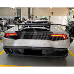 Vorsteiner Style Dry Carbon Fiber Rear SpoiLer Wing For Lamborghini Huracan LP610 & LP580 2014-2019