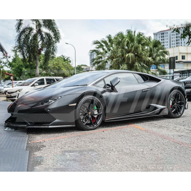 Vorsteiner Style Dry Carbon Fiber Side Skirt For Lamborghini Huracan LP610 & LP580 2014-2019