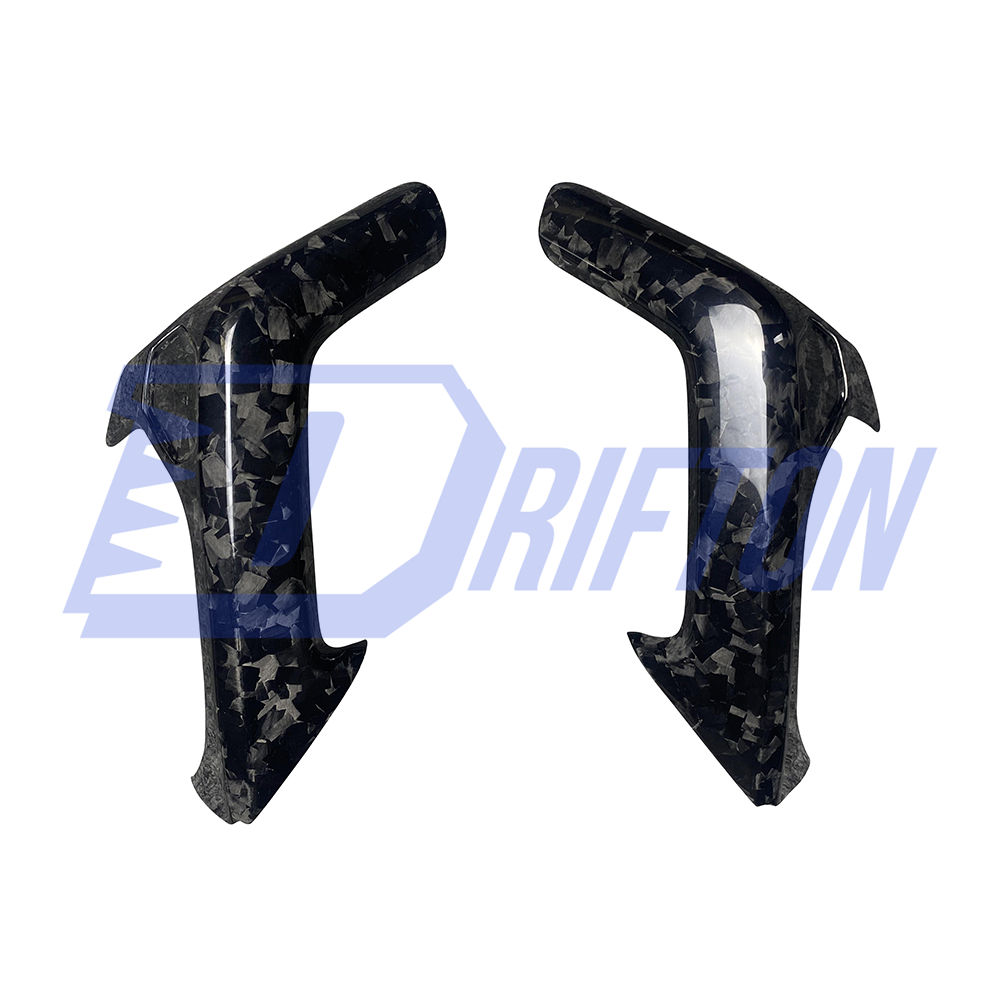 Forged Dry Carbon Fiber Interiors Kits Door Handle Caps For Lamborghini Huracan LP610 & LP580 & EVO & Tecnica 2014-2025