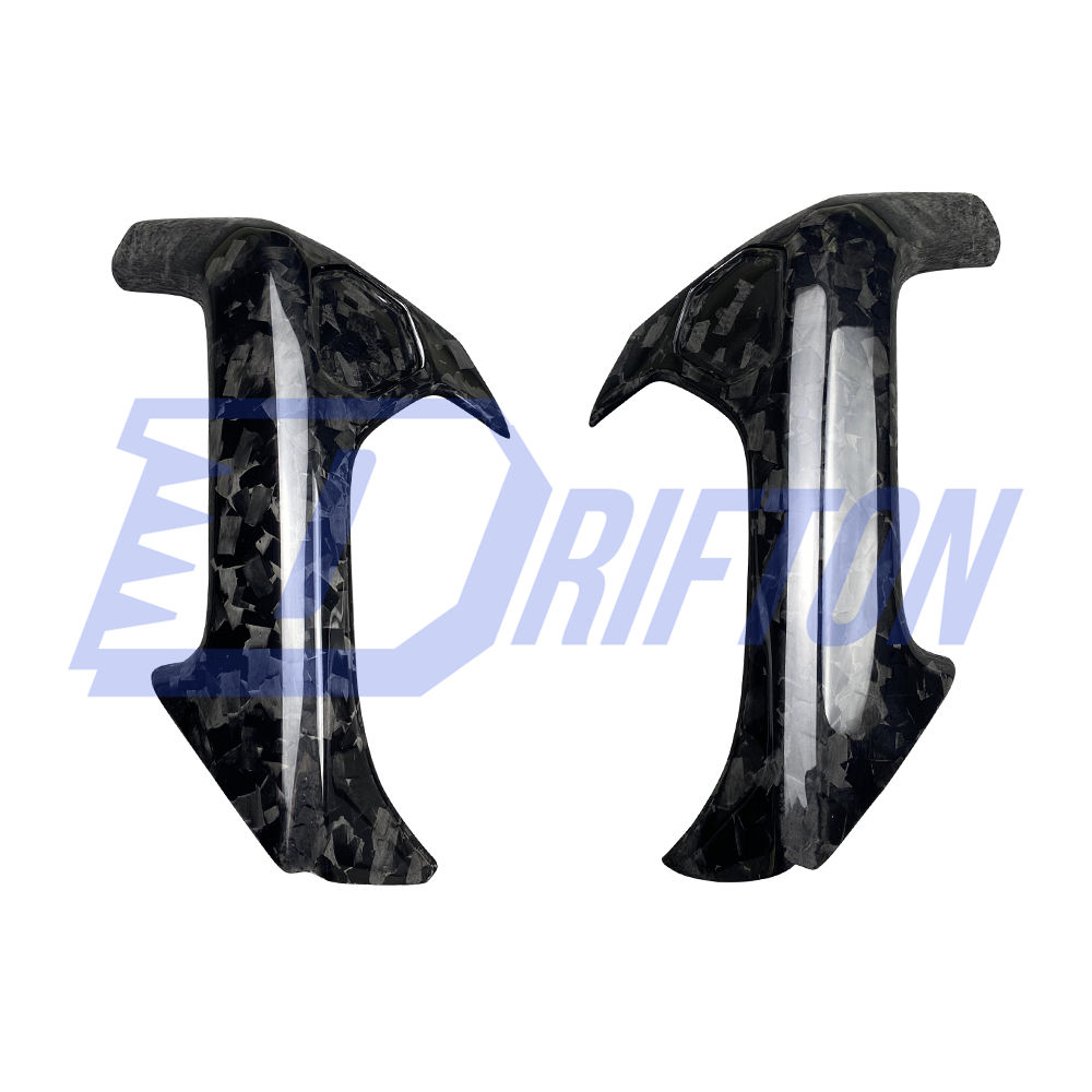Forged Dry Carbon Fiber Interiors Kits Door Handle Caps For Lamborghini Huracan LP610 & LP580 & EVO & Tecnica 2014-2025