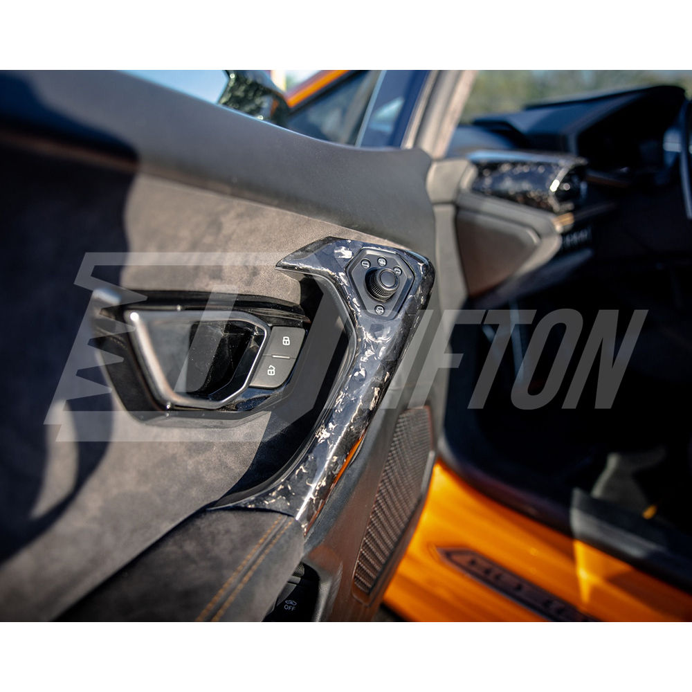 Forged Dry Carbon Fiber Interiors Kits Set For Lamborghini Huracan LP610 & LP580 & EVO LHD RHD 2014-2025