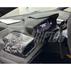 Forged Dry Carbon Fiber Interiors Kits AC Panel Trim Cover For Lamborghini Huracan LP610 & LP580 & EVO LHD 2014-2025