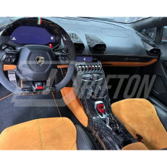 Forged Dry Carbon Fiber Interiors Kits Set For Lamborghini Huracan LP610 & LP580 & EVO LHD RHD 2014-2025