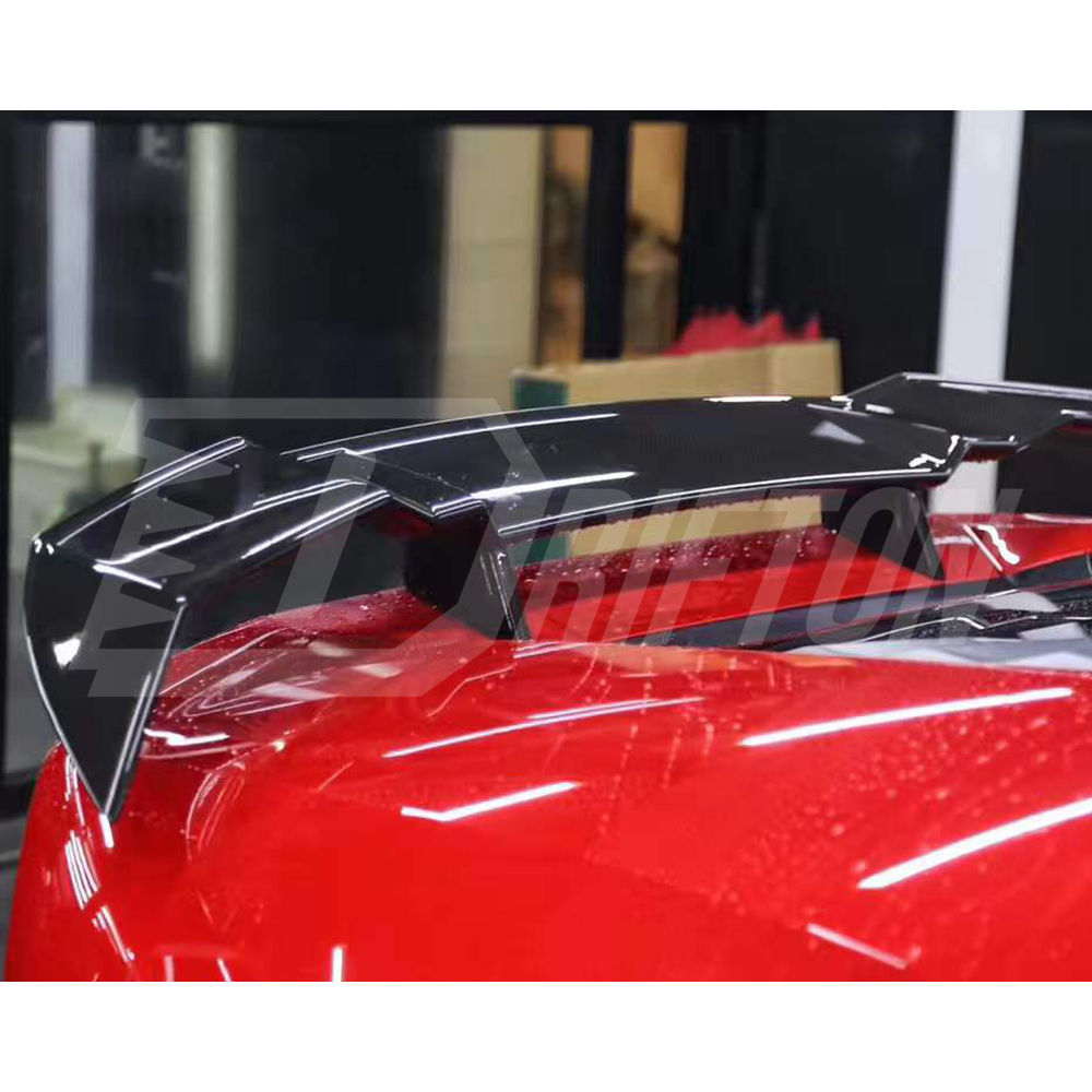 Mansory GT Style Dry Carbon Fiber Rear Spoiler Wing For Lamborghini Huracan LP610 & LP580 2014-2019