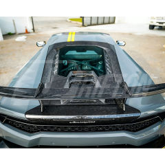 Performante Style Dry Carbon Fiber Rear Spoiler Wing For Lamborghini Huracan LP610 & LP580 & EVO & Tecnica 2014-2025