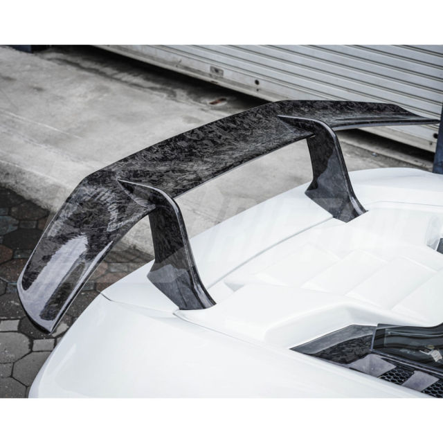Performante Style Dry Carbon Fiber Rear Spoiler Wing For Lamborghini Huracan LP610 & LP580 & EVO & Tecnica 2014-2025