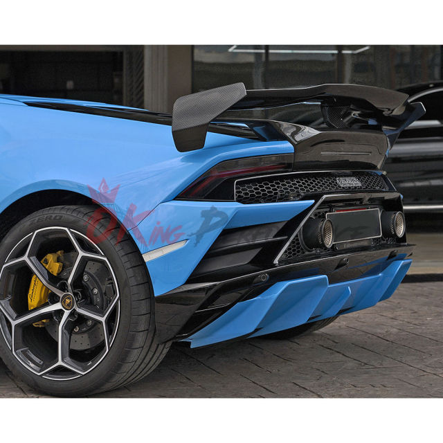 Vorsteiner Monza Style Dry Carbon Fiber Rear Spoiler Wing For Lamborghini Huracan LP580 & LP610 & EVO & Tecnica 2014-2025