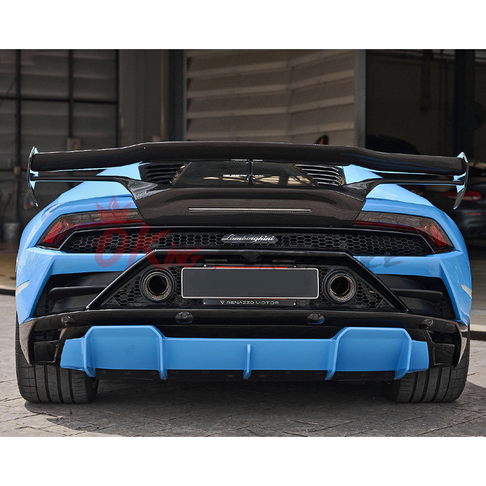 Vorsteiner Monza Style Dry Carbon Fiber Rear Spoiler Wing For Lamborghini Huracan LP580 & LP610 & EVO & Tecnica 2014-2025