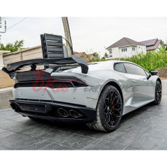 Vorsteiner Monza Style Dry Carbon Fiber Rear Spoiler Wing For Lamborghini Huracan LP580 & LP610 & EVO & Tecnica 2014-2025