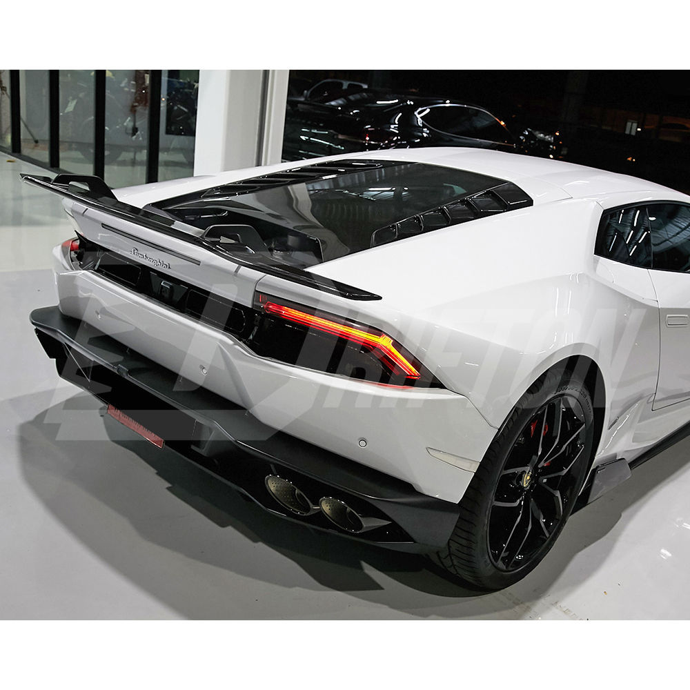 Vorsteiner Verona Style Carbon Fiber Rear Spoiler GT Wing For Lamborghini Huracan LP610 & LP580 2014-2019