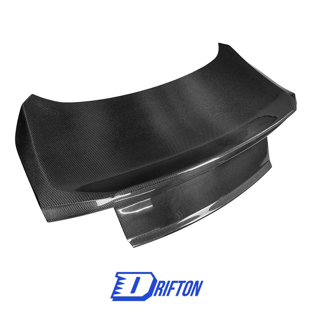 Ducktail Style Carbon Fiber Rear Trunk Boot Lid For Ford Mustang Gen6 S550.1 S550.2 2015-2023