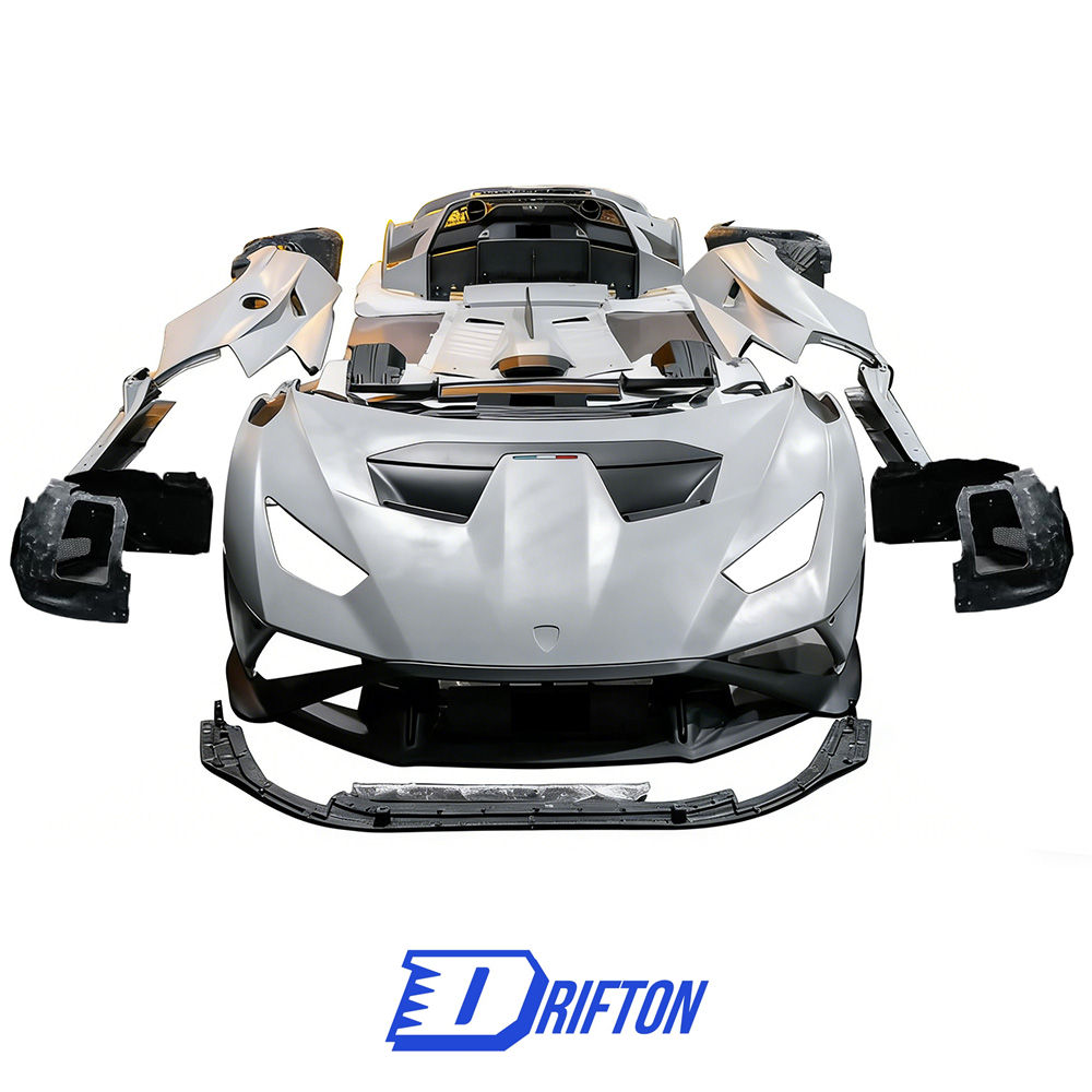 STO Conversion Body Kits Dry Carbon Fiber With Portion Primer For Lamborghini Huracan LP610 & LP580 & EVO & Tecnica 2014-2025