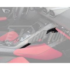 Dry Carbon Fiber Interiors Kits Left & Right Center Console Trim Panel For Lamborghini Huracan LP610 & LP580 & EVO & Tecnica 2014-2025