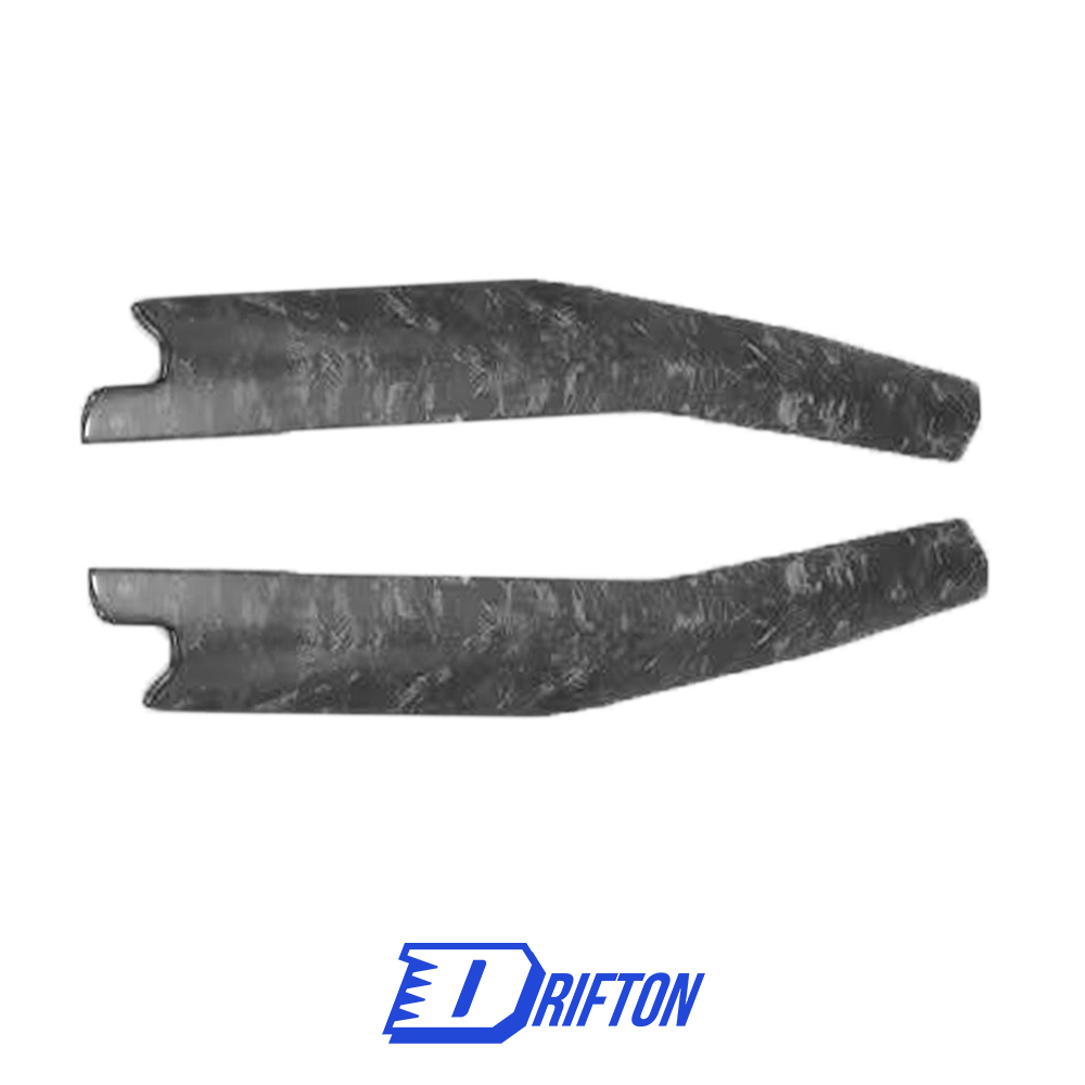 Dry Carbon Fiber Interiors Kits Left & Right Console ArmRest Side Strips Panel For Lamborghini Huracan LP610 & LP580 & EVO & Tecnica 2014-2025